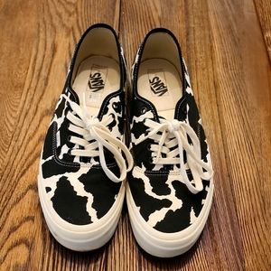 Cow Print Van's Size 12